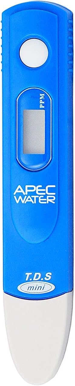 APEC TDS Meter Digital Water Quality TDS Test Kit Meter with Carrying Case, 0 to 1999 ppm